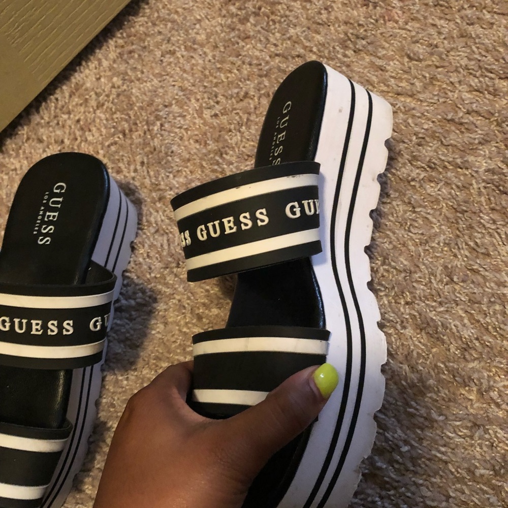 Guess platform sandals